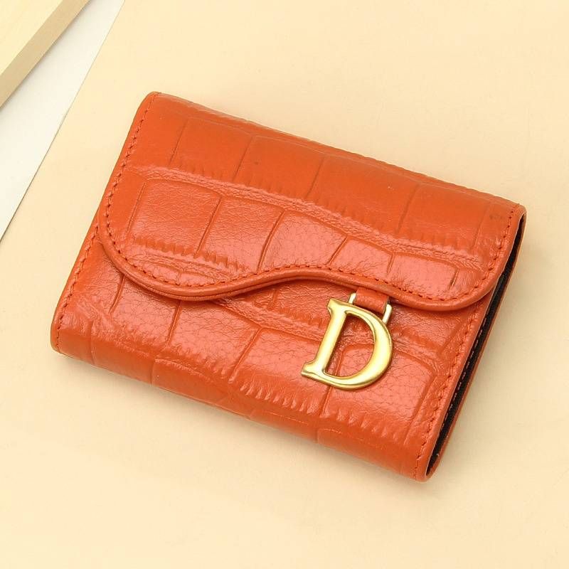 Women’S Bags Fashionable First Layer Cowhide Crocodile Texture Multi Card Slot Id Holder Genuine Leather Card Holder_voghion.com