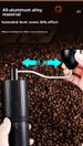 Premium Manual Coffee Grinder With 7-Star CNC Steel Burr - Adjustable Coarseness, Ergonomic Design & Nordic Aesthetic (Black)_voghion.com