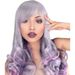 Anxin Neues Produkt, lange, violette, lockige Cosplay-Perücken aus Kunsthaar für den täglichen Gebrauch oder für Halloween-Partys_voghion.com