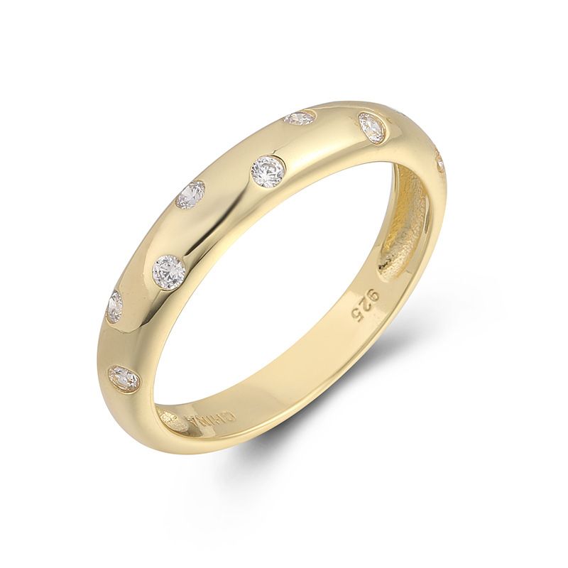 Rose Gold Natural Pigeon Blood Ruby Four Claw Crown Ring Diamond Simple Comfortable Little Princess Ring Female_voghion.com