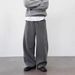 Retro Style Men's Casual Pants - Loose Fit Drop Crotch Joggers With Vintage Cargo Design For Spring & Autumn_voghion.com