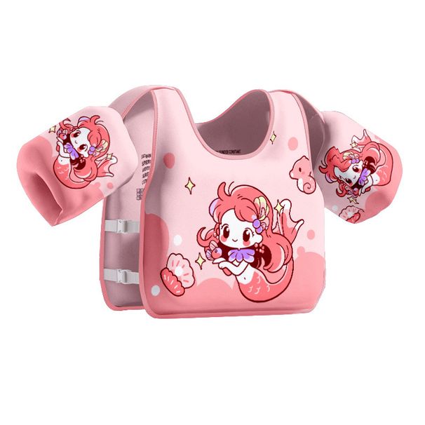 Non-inflatable Buoyancy Vest For Kids Boys And Girls Floating Sleeve Arm Circle For Baby Beginner Buoyancy Swims_voghion.com