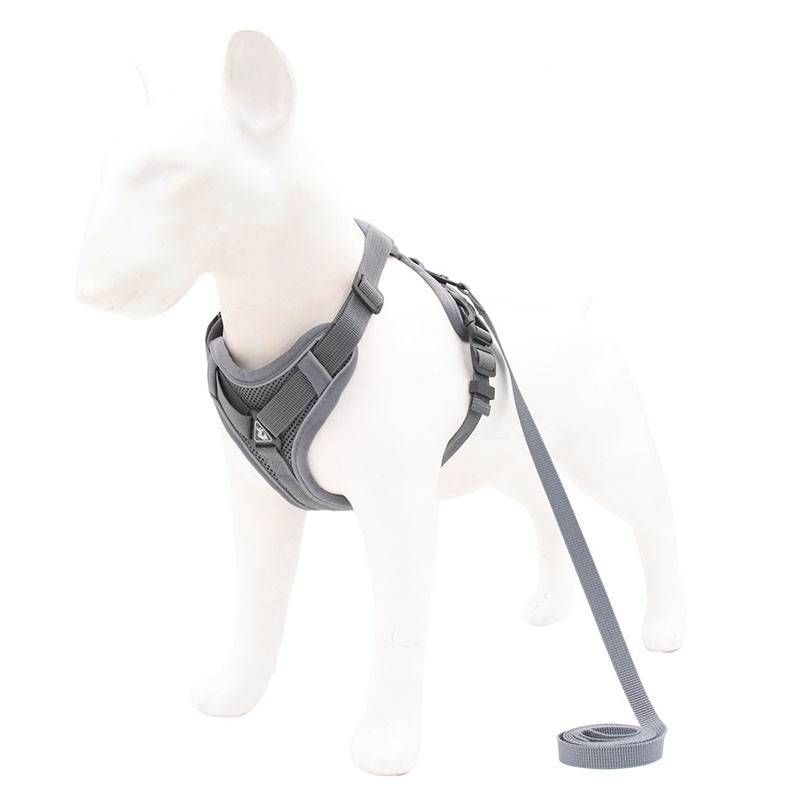 Pet Traction Rope Reflective Breathable Dog Chest Strap Vest_voghion.com