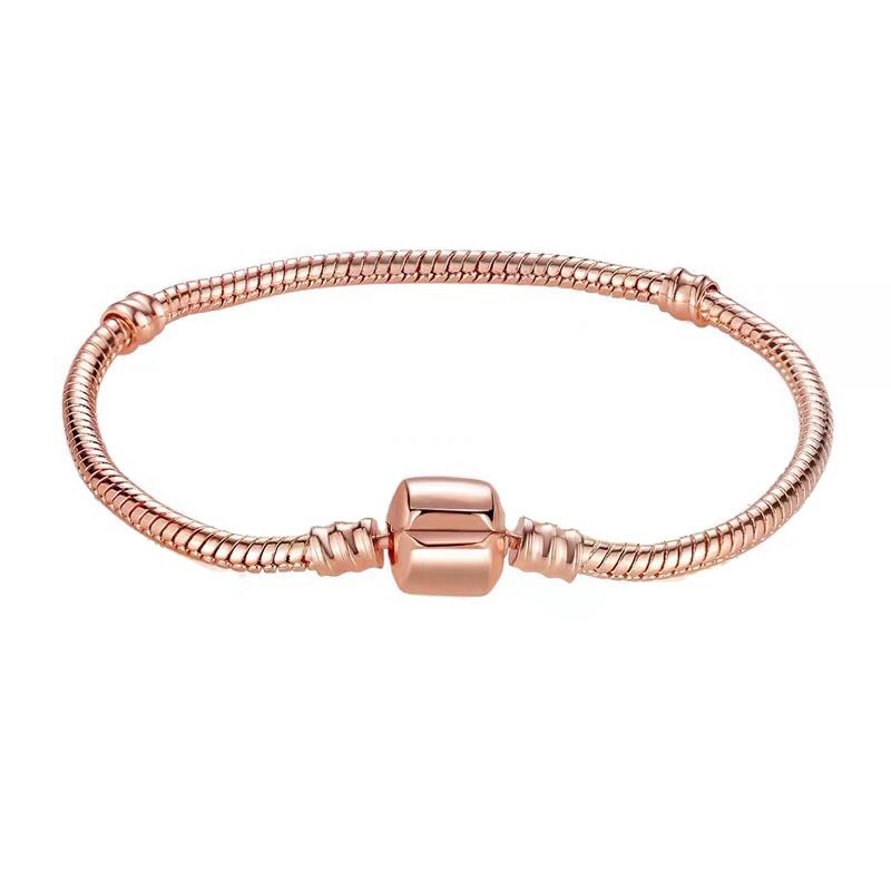 Liebeskopf-Grundkette Schmuck handgefertigt DIY Schmuckzubehör_voghion.com