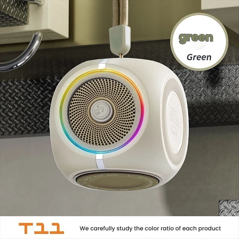 New Decompression Artifact, Rotating Gyroscope Speaker, Powerful Endurance, Colorful Lighting, Portable Bluetooth Speaker, Heavy Bass_voghion.com