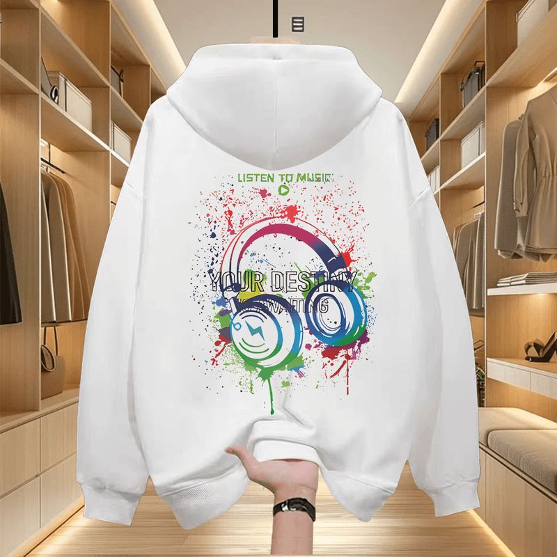 Herrenbekleidung im neuen Stil mit Kapuze, trendiges Marken-Sweatshirt mit Aufdruck, cooles und einfaches Herren-Sweatshirt mit Rundhalsausschnitt, Herbst und Winter sowie langen Ärmeln aus Samt_voghion.com