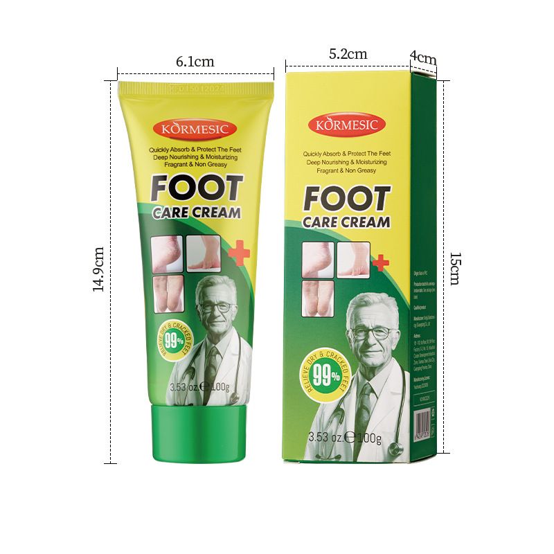 KORMESIC Foot Cream 100g Foot Care Moisturizing Foot Care_voghion.com
