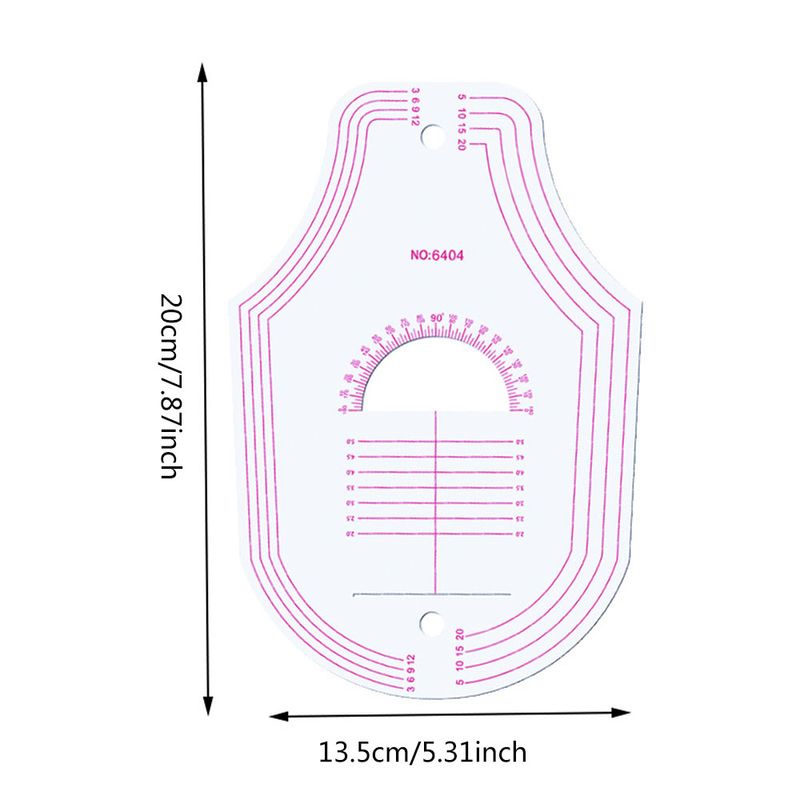 Sewing clothing ruler multifunctional ruler patchwork sewing ruler yard design sleeve cage ruler curve ruler_voghion.com