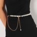 ZMB0055 Cross-border European And American New Fashion Elegant Metal Shell Waist Chain Women's Decorative Belt With Skirt Chain_voghion.com