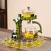 Glass Teapot Tea Brewing Artifact Set New Magnetic Induction Fully Automatic Household High Temperature Resistant_voghion.com