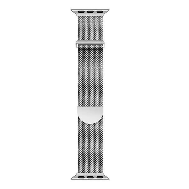 Applicable Iwatch Strap S9 Two-section Watch With Semi-circular Magnetic Stainless Steel Two Sections_voghion.com