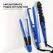 3pcs Hair Styling Kit With Rapid Heating 5 Temp Adjustable Straightener Curling Iron Flat Iron V Brush Travel Home Use Lightweight_voghion.com