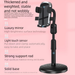 2024 New Model Phone Stand Desktop Live Streaming Lazy Desk Adjustable Height Thickened Base Universal Durable For_voghion.com