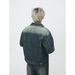 Herrenbekleidung | Neu eingetroffen Retro Distressed Jeansjacke Straight Jeans Set_voghion.com