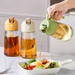 High-end Household Kitchen And Pour Dual-use Edible Pot Glass Two-in-one Spray Oil Bottle_voghion.com