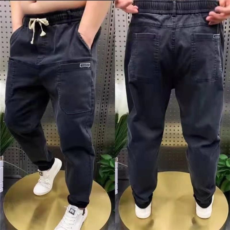 Stretch-Arbeitsjeans für Herren – Cargohose mit Relaxed Fit und mehreren Taschen in Übergröße (M-8XL) – Atmungsaktive Modalmischung für Sommer und Arbeit​_voghion.com