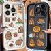 Lustige Cartoon Capybara-Hülle für iPhone 16 15 14 13 12 11 Pro Max X XS X S Max XR SE 2020 7 8 Plus, stoßfeste weiche Silikonhülle_voghion.com