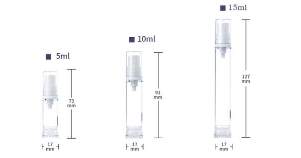 Travel portable vacuum spray bottle small spray pot cosmetics sub-bottle small sample lotion fine mist press empty bottle_voghion.com