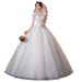 ChicShe ChicShe ChicShe ChicShe 2025 Nuovo ed elegante abito da sposa semplice e grande stile principessa, snellente e leggero, lungo fino al pavimento_voghion.com