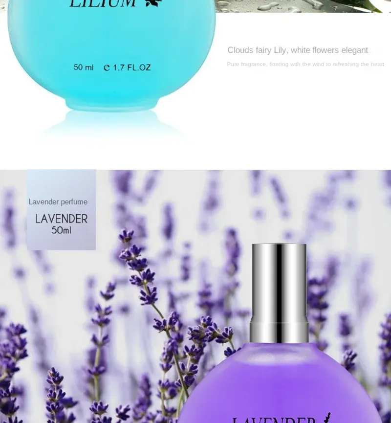 Seria Women's Fragrance Persistent Light Scented OsmanthusLily Rose Lavender Floral Notes_voghion.com