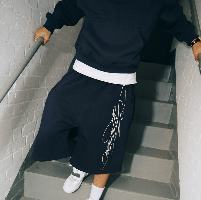 Hot Selling Sweatpants Y2k American Letter Print Shorts Loose Street Fashion Shorts_voghion.com