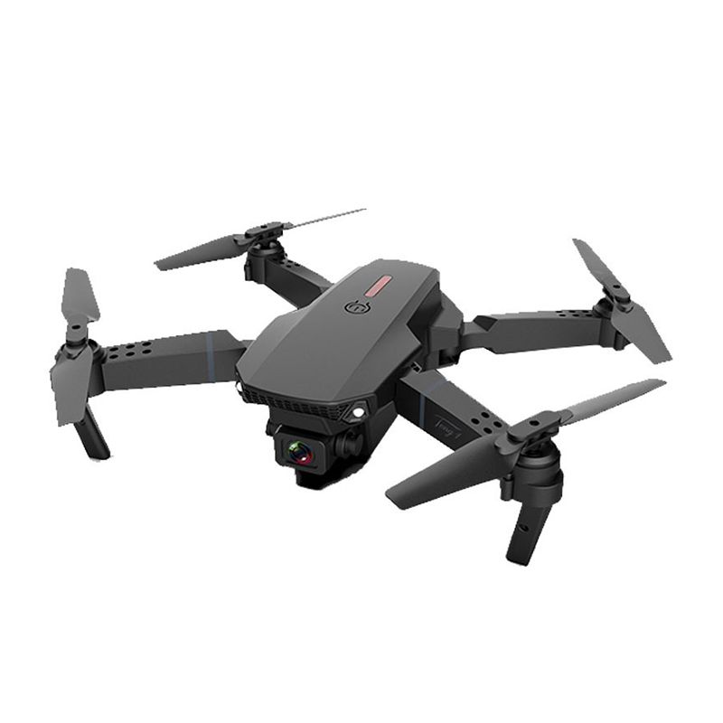 Drone RC pliable E88 Pro WIFI FPV avec caméra HD 4K 1080P grand angle, maintien d'altitude, télécommande, hélicoptère, cadeau_voghion.com