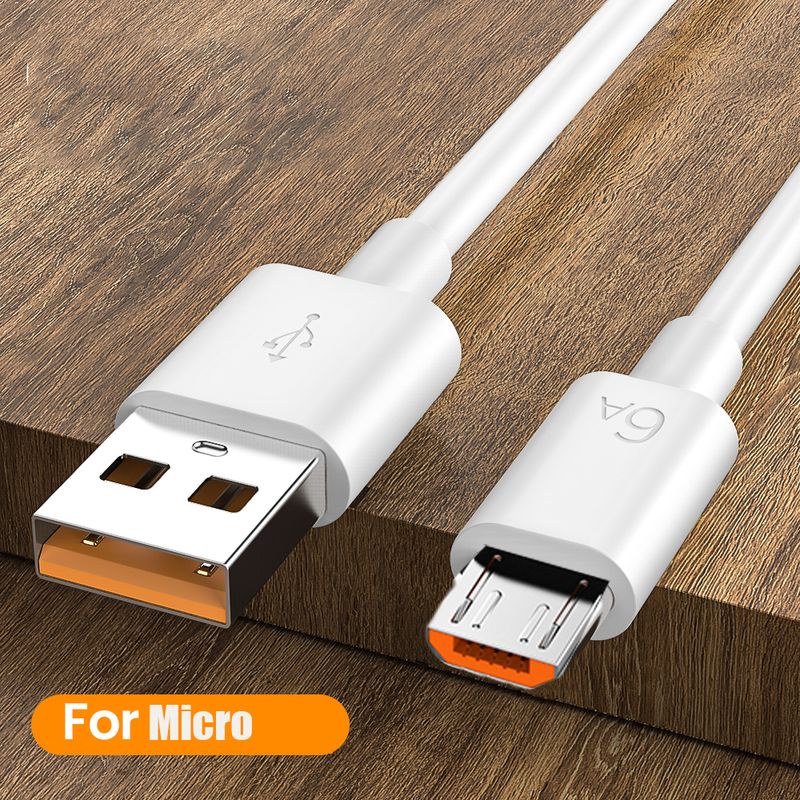 6A USBC kábel 66W gyorstöltő C-típusú kábel, alkalmas Samsung, Xiaomi, Huawei, Hongmi mobiltelefonokhoz, QC 3.0,_voghion.com