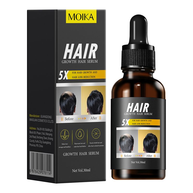 Essenza per la crescita dei capelli, soluzione originale nutriente e nutriente per il commercio estero_voghion.com
