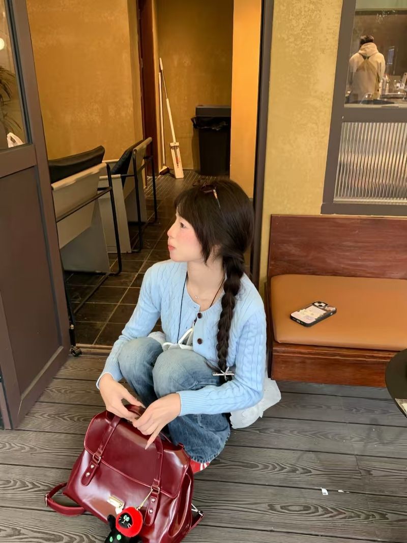 2025 Multi-Functional Commuter Large Capacity Campus Style Classroom Backpack Flip-Top Crossbody Cambridge Bag, Designed Specifically For Women._voghion.com