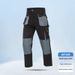 Labor Protection Pants For Men, Construction Site Loose Three Dimensional Pockets, Multi Pocket Reinforced Pants, Work Clothes Customization_voghion.com