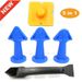 Professional 5-Piece Caulk Tool Kit With Multi-Angle Scraper & Nozzle Cleaner – Perfect For Grouting, Sealing & DIY Projects_voghion.com