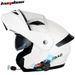 Dual Visor Modular Motorcycle Helmet With Bluetooth K25 - ABS Shell, Long Battery Life, 3C Certified_voghion.com