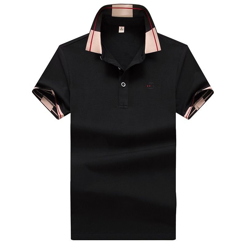 Men's Polo Shirt Slim Fashion Short-Sleeved Youth Casual Lapel t-Shirt Men's Clothing_voghion.com