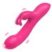 Vibratore dildo Xbonp per donne, 10 modalità di vibrazione, vibratore a coniglio per punto G, giocattoli sessuali per adulti (rosso)_voghion.com