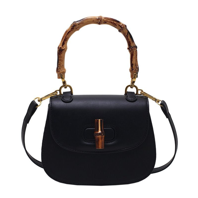 Versione coreana della borsa di bambù 2023 Summer New Saddle Bag Net Red Trasmissione in diretta con lo stesso stile borsa a tracolla Messenger borsa da donna tendenza_voghion.com