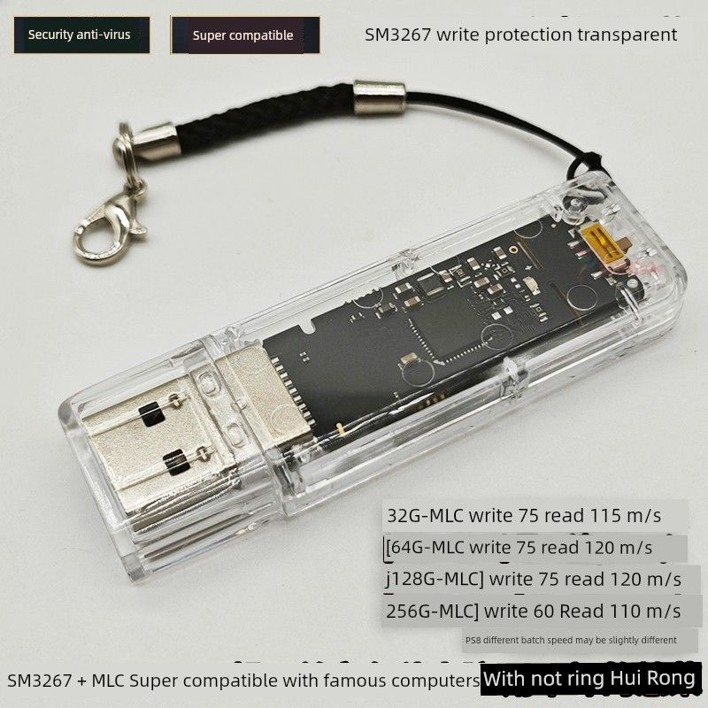 MLC Huirong Smi3267 peamise juhtplaadi kiibi masstootmine CDROM-süsteem installitud PE Start U-ketta kirjutuskaitsega_voghion.com