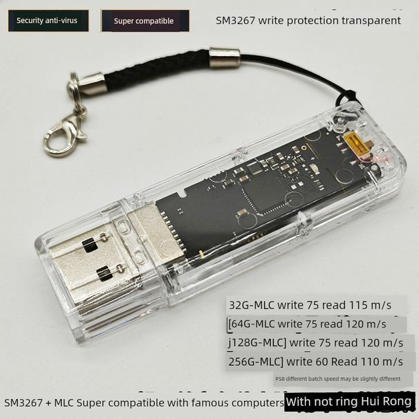 MLC Huirong Smi3267 peamise juhtplaadi kiibi masstootmine CDROM-süsteem installitud PE Start U-ketta kirjutuskaitsega_voghion.com