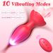 LuvBox Rose Fernbedienungs-Vibrator für Erwachsene zur Körpereinführung, Prostata-Massage, Analplug, Hinterkammer_voghion.com