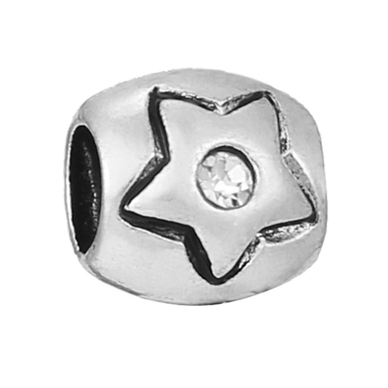 Live Broadcast Source Hot Selling Silver Diamond Alloy Beads DIY Jewelry Accessories_voghion.com