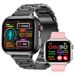 Smart Watch With ECG, Heart Rate, Blood Oxygen & Bluetooth Calling – Multi-Sport Tracker, Sleep Monitor & Remote Health Sharing_voghion.com
