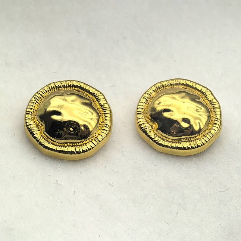 6-10pcs Small Size Gold Button Retro Feel Uitable For Shirts, Coats, Pants._voghion.com