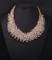 Collana tutta fatta a mano in cristallo di vetro multistrato con clavicola corta per l'industria pesante, moda femminile esagerata gioielli di grande nome_voghion.com
