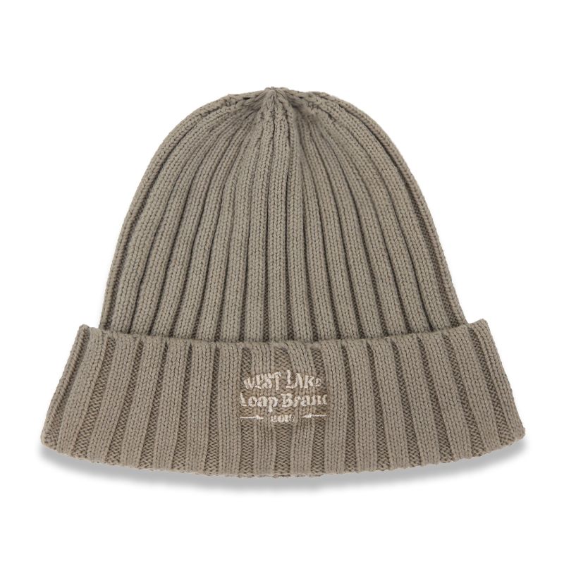 Fashion plant blue dyed knitted woolen hat big head girth for men and women Autumn-winter American retro cold hat for men's woolen hat_voghion.com