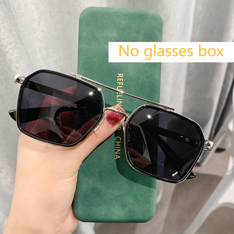 Unisex Sunglasses men smart color-changing polarizing retro double beam day and night dual use trend driving UV protection_voghion.com
