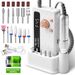 Professional 45000RPM Electric Portable Nail Drill Machine Rechargeable Low Noise Nail Sander File For Manicure Salon Tool 240314_voghion.com