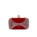 Hot Style Of The Season, Noble And Elegant Metal Hollow Carved Velvet Pearl Handle Evening Party Clutch Bag_voghion.com