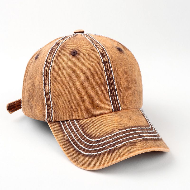FS Orange Brown Summer Men Denim Hat Vintage Baseball Cap For Women Snapback Hip Hop Caps Streetwear Trucker Hats Gorras_voghion.com