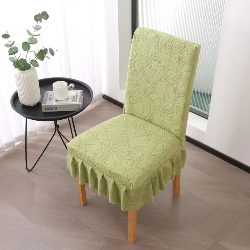 Seat And Back Cushion Set, Chinese Style Lace Cushion, Home Use, Simple Thickened Non-Slip Table Cover, Dining Chair Pad_voghion.com
