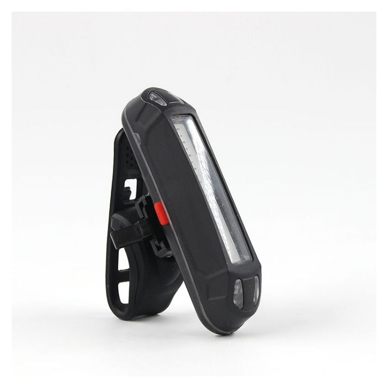 Feu arrière de vélo à LED COB pour l'extérieur, charge USB, haute luminosité, rouge, bleu, pour la conduite de nuit_voghion.com