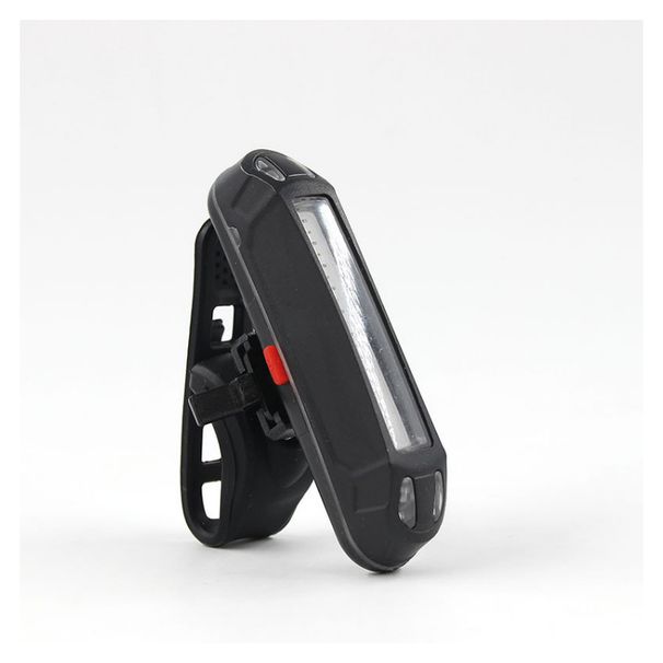 Feu arrière de vélo à LED COB pour l'extérieur, charge USB, haute luminosité, rouge, bleu, pour la conduite de nuit_voghion.com